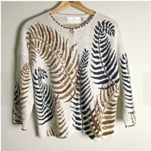 Jane's Closet Women XL Floral Cardigan Sweater